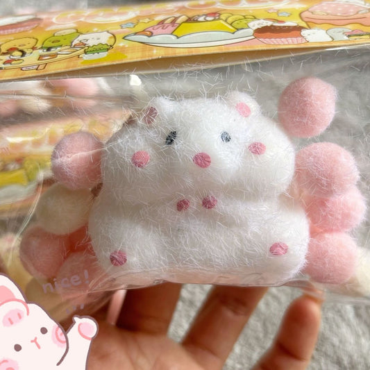 Hamsters squishy toy handmade stress relief