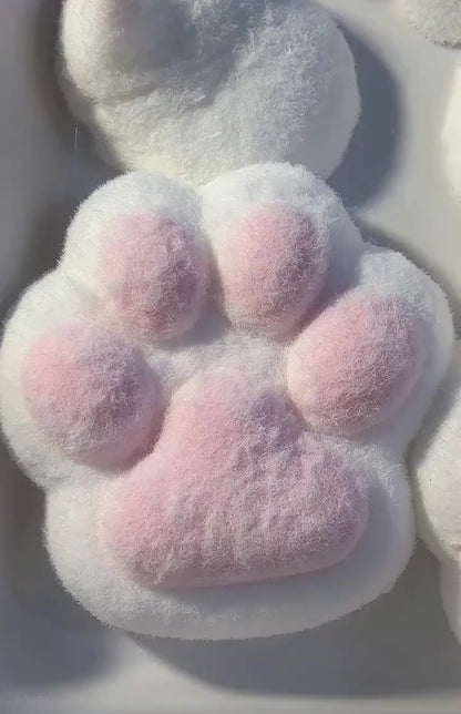 Super big cat paw squishy toy handmade stress relief